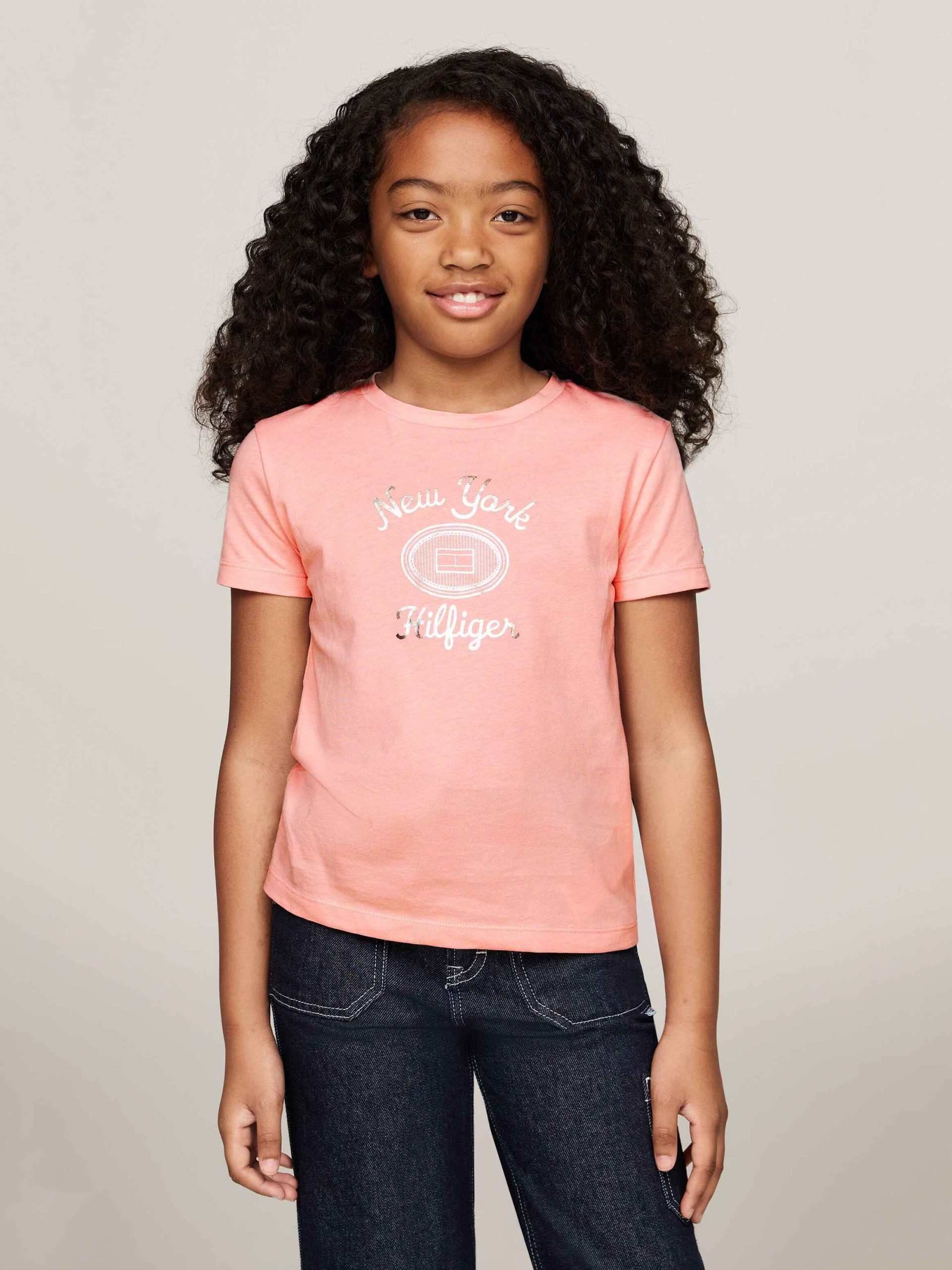 TOMMY HILFIGER NIÑA TSHIRT SOFT ROSE