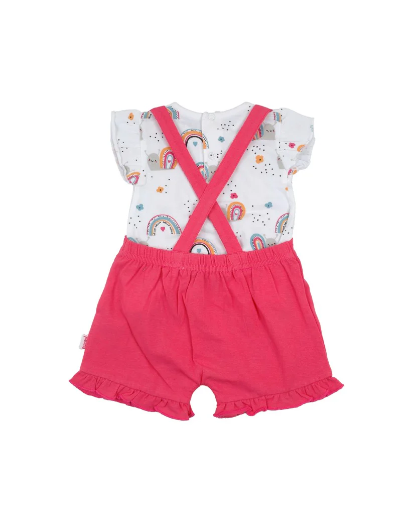 BABY BOL BEBE NIÑA CONJUNTO 2PK FUCSIA Y11159