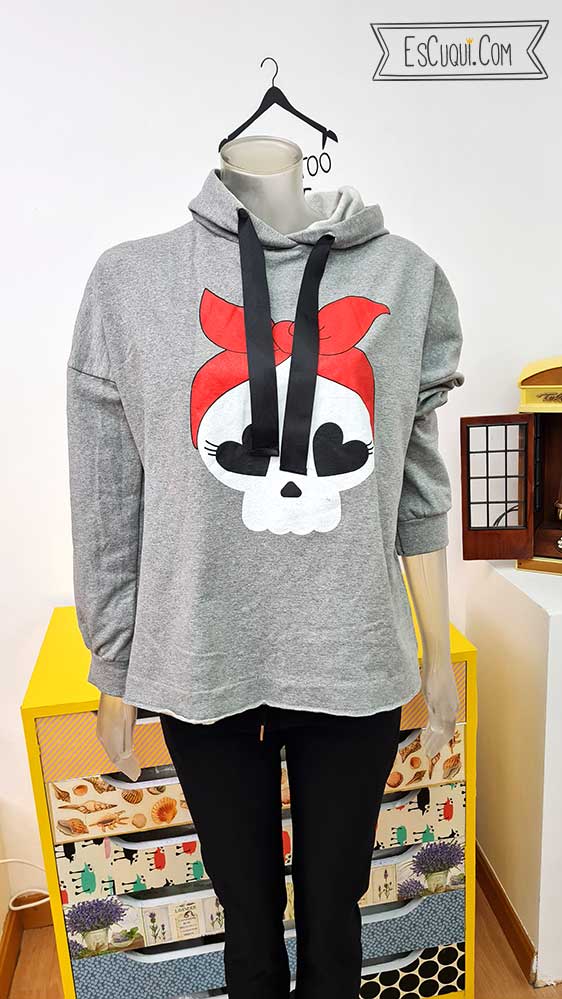 Sudadera – Calavera Cuqui