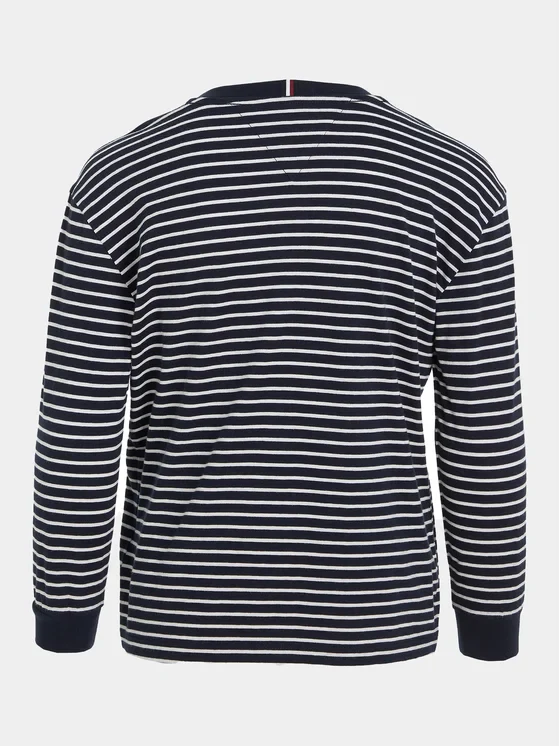 TOMMY HILFIGER NIÑO TSHIRT NAVY / WHITE STRIPES